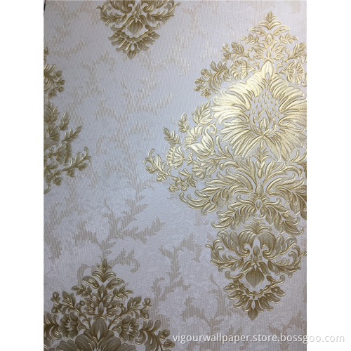 Hot Sale Interior Hotel Household Project Pvc Wallpaper